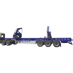 Remorque <span class=keywords><strong>de</strong></span> chargement latéral à <span class=keywords><strong>grue</strong></span> réglable, prix usine, à vendre Panama - Product Image 3