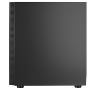 Boîtier PC personnalisé, vente chaude, nouveau design, boîtier d'ordinateur de bureau pour jeux, ATX avec bande lumineuse LED RVB et ventilateur de refroidissement