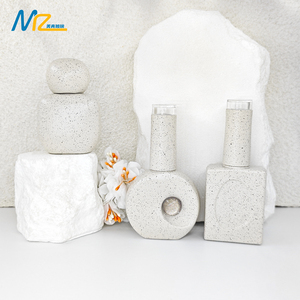 Botella de Vidrio de 15 ml para Esmalte de Uñas en Gel, Estilo Paja de Trigo, Personalizable, Botella Vacía para Esmalte de Uñas - Product Image 1