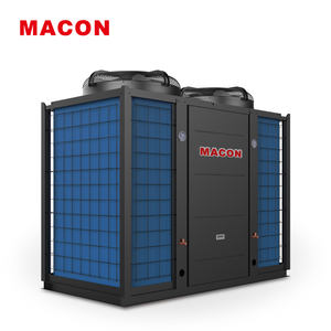 Contrôle Wifi 60HZ Système de chauffage de l'eau industriel R134A R134A <span class=keywords><strong>Macon</strong></span> 150KW Chauffe-eau commercial à pompe à chaleur pour eau chaude - Product Image 3