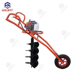 2.4kW/63cc Xăng Powered Trái Đất khoan lỗ sâu khoan Đất máy khoan - Product Image 3