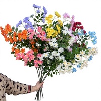 Fleurs artificielles de Myrte crêpe, fausses fleurs, plantes vertes pour la décoration de mariages, événements et arrangements floraux à domicile