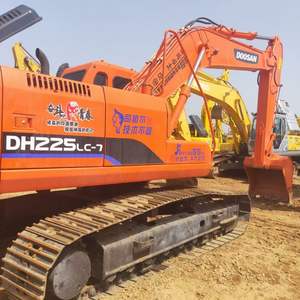 95% Nuevo modelo <span class=keywords><strong>Doosan</strong></span> 225-7 Excavadora sobre orugas 23 toneladas Peso operativo 110kw Potencia Kawasaki Bomba hidráulica - Product Image 1