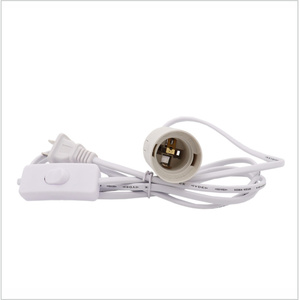 UK US AU EU <strong>Plug</strong> <strong>to</strong> <strong>E27</strong> Lamp Base Conversion LED Light Wall Flexible Lamp Holder Converter With Switch LED Head Bulb <strong>Socket</strong> - Product Image 4