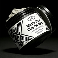 Clay Penata Rambut Berbasis Air dengan Logo Kustom, Ringan, Daya Tahan Kuat, Pomade Clay untuk Rambut, Tekstur Alami, Clay Perawatan Rambut