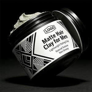 Arcilla para Peinar a Base de Agua con Logotipo Personalizado, Arcilla para Cabello de Fijación Fuerte, Pomada para Cabello con Textura Natural, Arcilla para Peinar - Product Image 3