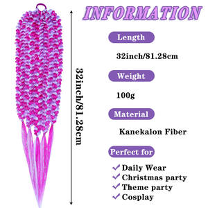 Colas <span class=keywords><strong>de</strong></span> Caballo <span class=keywords><strong>de</strong></span> Color Morado con Diseño <span class=keywords><strong>de</strong></span> Espina <span class=keywords><strong>de</strong></span> Pescado para <span class=keywords><strong>Ni</strong></span>ñas, Personalizables, Precio al por Mayor, Trenzas para <span class=keywords><strong>Ni</strong></span>ñas - Product Image 3