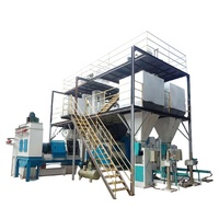 Fabbrica mangime per pollame 10 tonnellate di pollo linea di produzione di mangimi macchina pellet completo attrezzature