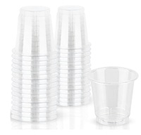 Tasses à shot jetables en plastique PET transparent de 2 oz 2 oz 60ml verres en verre