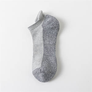 मौसमी पुरुषों की जाल नाव उथले खेल मोजे तौलिया के नीचे बास्केटबॉल मोजे पसीने को सांस लेने योग्य स्टिंकी - Product Image 4