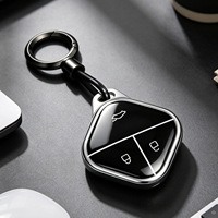 Étui de clé de voiture en TPU antichoc Kunasi pour Chevrolet Spark EV avec protection intégrale et taille personnalisable (noir)