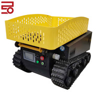 ZHLUN agv bâtiment robot d'escalade charge 200kg double piste type chenille agv télécommande escalade et escaliers praticables agv