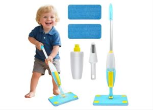 مجموعة ألعاب تنظيف حقيقية للأطفال من AMZ مع بخاخة مياه وإعادة تعبئة قابلة للغسل-ممسحة صغيرة ومكنسة - Product Image 2