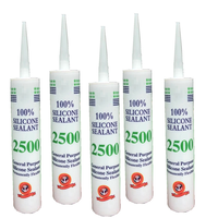 Scellant en silicone transparent Bon mastic à saucisse acétique gp Scellant en silicone