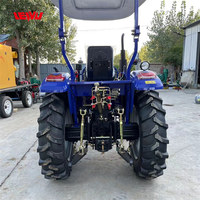 Tracteur agricole multifonctionnel à roues, moteur CE, 50 CV, 80 CV, 100 CV, 120 CV, vente chaude, motoculteur, rotavator, tondeuse à gazon