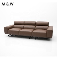 M&W Canapé Modulaire de Luxe au Design Moderne et Épuré pour Réception, Bureau de Direction et Salle d'Attente