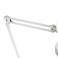 Loupe de table professionnelle à base de fixation stable pour salon de beauté (cils et sourcils) et poste de travail quotidien