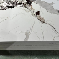 Panneau Mural en PVC Effet Marbre UV 1220*2440mm, Épaisseurs 3mm 5mm, pour Décoration Murale Imperméable