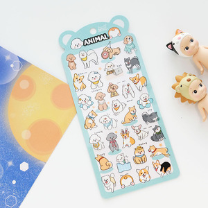 สติกเกอร์ <span class=keywords><strong>PVC</strong></span> ลายสัตว์เลี้ยง สุนัข แมว สุนัขจิ้งจอก กระรอก แพนด้า <span class=keywords><strong>นก</strong></span> แบบเลเซอร์วิบวับ <span class=keywords><strong>กัน</strong></span>น้ำ สำหรับตกแต่งสมุดแพลนเนอร์ - Product Image 4