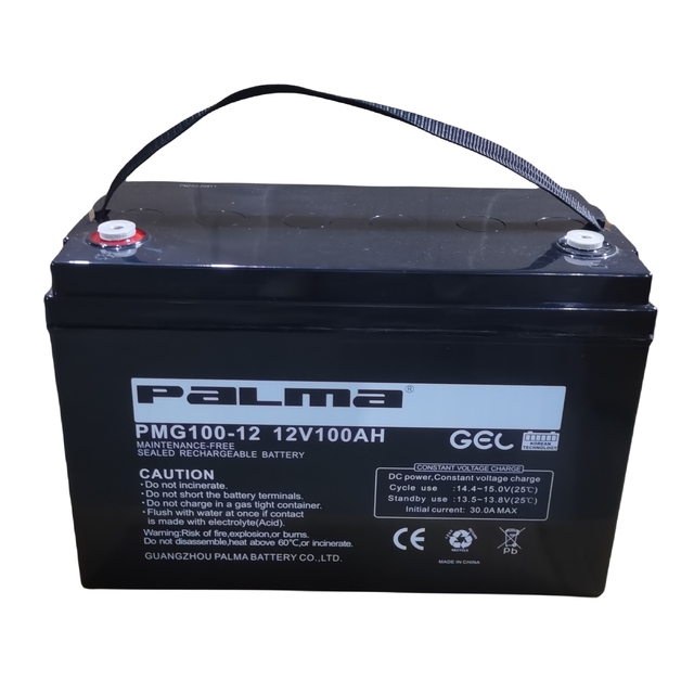 10 Years Life Span Sealed AGM 12V 100Ah Deep Cycle Lead Acid Battery Inverter for Golf Carts Electric Wheelchairs UPS Lighting