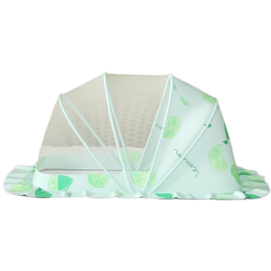 Literie pliante universelle anti-moustique pour enfants et bébés <span class=keywords><strong>Lit</strong></span> nouveau-né sans fond avec technique tricotée à motif animal - Product Image 2