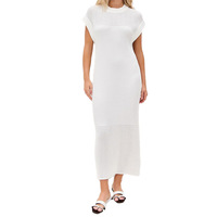 Robes en tricot nylon/coton unies et ajourées pour femmes, sexy, style pull d'été – Fabricant