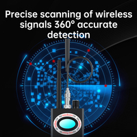 TraceLink K68S Infrarooddetectorcamera Intelligente infrarooddetector Hotel Anti-diefstalcamera Anti-afluister- en anti-spionagedetector