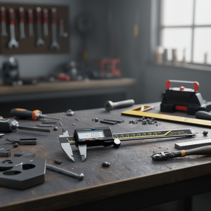 Calibre numérique électronique 150 mm en acier inoxydable, outil de mesure de précision - Product Image 3