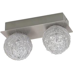 PARM 2xG4 12V Lámparas de pared Acabado en níquel L.20xAn.9xAl.11cm Aplicar - Product Image 1