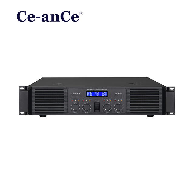 Power Anplifier,800W*4 Class D Power Amplifier, Professional Stage KTV Audio Amplifier, Factory Direct Wholesale