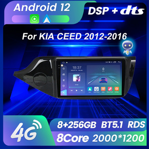 M6 PRO Android 12 2K QLED Car-play+auto Video per Auto per <span class=keywords><strong>KIA</strong></span> <span class=keywords><strong>CEED</strong></span> 2012-2016 Controllo Vocale BT Audio Stereo Cavo RCA - Product Image 2
