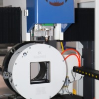 Máquina de Corte de Tubos por Láser de Fibra CNC Industrial de Alta Velocidad, Cortadora de Tubos Láser de 6kW para Acero, Aluminio, Cobre, Tubos Rectangulares