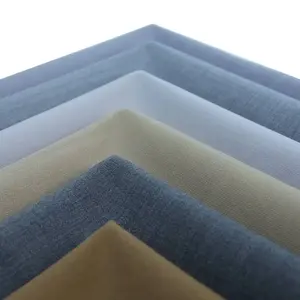 Fábrica tingida tr tecidos tr cinza tecido tr sarja tecido