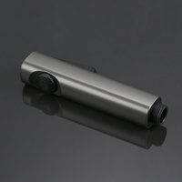 Pistolet gris Shattaf, vente en gros, toilettes en plastique complètes, Bidets, douche musulmane Shattaf, ensemble de pulvérisation à main, Bidet Portable
