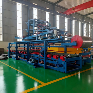 Machine de production de panneaux sandwich <span class=keywords><strong>Jane</strong></span> Puf de Chine avec commande PLC, engrenages et roulements, moteur haute puissance pour toiture - Product Image 2