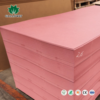 Panneaux MDF HDF ignifuges de qualité B1 B2, matériaux de construction résistants au feu pour la maison, les hôtels, les meubles, les armoires, les panneaux muraux de cuisine