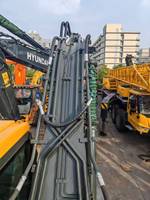 Excavatrice sur chenilles Hyundai Robex HX220HD d'occasion, 22 tonnes, pelle hydraulique, machine de terrassement sur chenilles pour la construction