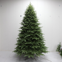 Sapin de Noël pré-éclairé sur mesure en PE complet avec lumières LED pour la vente en gros