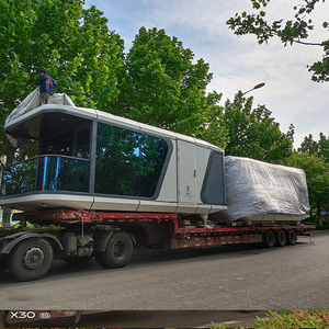 Casas prefabricadas con ruedas, casas pequeñas listas para enviar <span class=keywords><strong>a</strong></span> hoteles <span class=keywords><strong>turísticos</strong></span> - Product Image 2