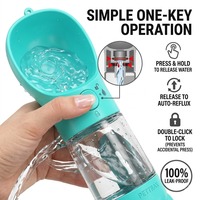 Nouvelle Bouteille d'Eau Portable 3-en-1 pour Chien et Animal de Compagnie, Idéale pour les Voyages en Extérieur – Fournitures Intelligentes en Dropshipping de Chine
