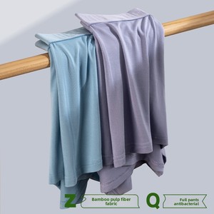 Nuevos Calzoncillos <span class=keywords><strong>Boxer</strong></span> de Seda de Morera Antibacterianos 7A para Hombre, de Cintura Media, con Fibra de Bambú Transpirable, Colección Otoño-Invierno de Dias - Product Image 2