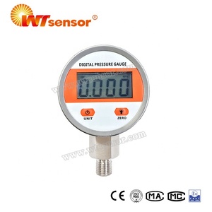 WTsensor 1% precisión Manómetro <span class=keywords><strong>digital</strong></span> en bar PSI MPa LCD <span class=keywords><strong>agua</strong></span> líquido hidráulico aire vacío Manómetro <span class=keywords><strong>digital</strong></span> para la industria - Product Image 2