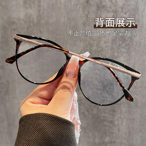 Gafas de Ojo de Gato Estilo Coreano para Mujer, Modelo 8172, Montura TR90, Protección Contra Luz Azul, Lentes de PC de Tamaño Mediano, Origen Danyang - Product Image 4