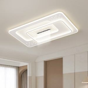 Lámpara de techo LED Dongbao, diseño moderno y sencillo, 95 CRI, cuerpo de hierro, para sala de estar, dormitorio, pasillo, iluminación inteligente - Product Image 1