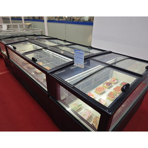 Congélateurs commerciaux avec porte coulissante <span class=keywords><strong>en</strong></span> verre, vitrine réfrigérée, réfrigérateur, <span class=keywords><strong>congélateur</strong></span> pour la présentation d'aliments surgelés - Product Image 2