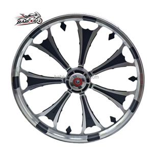 Rueda de Aleación de Aluminio Prince's GN125 <span class=keywords><strong>Serie</strong></span> 1.6/1.85x 18 Pulgadas Plateada de Siete Varillas con Disco Delantero y Tambor Trasero - Product Image 1