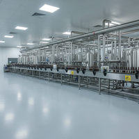 Volledig automatische industriële fruit sap productielijn sapcentrifuge hoge efficiëntie food grade roestvrij staal voor appel