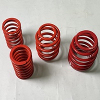 Peredam kejut mobil Sumo Springs penuh warna kustom suspensi 75B, bahan 85B per koil penurun