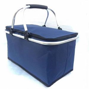 Cesto da Picnic per Bambini con Giocattoli, Cesti Grandi in <span class=keywords><strong>Vimini</strong></span> Pieghevoli, Cesti in Rattan e Tela Economici con Coperchio - Product Image 1
