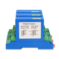 Pemancar Tegangan Cina Ac Dc 420ma Analog Hall Sensor Tegangan Transduser